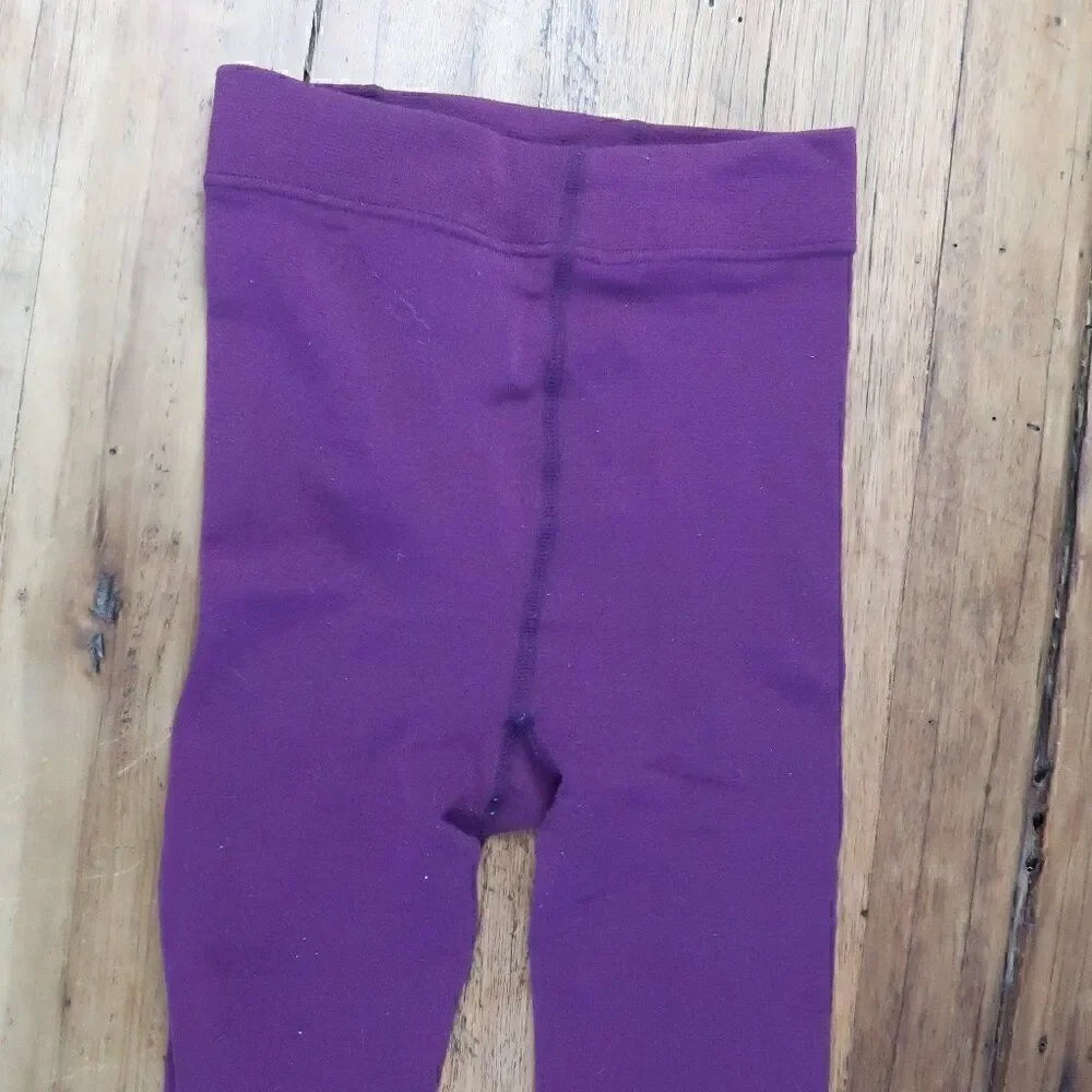 BURGUNDY TIGHTS THERMAL WINTER LAYERING UNDERGARMENT SIZE SMALL